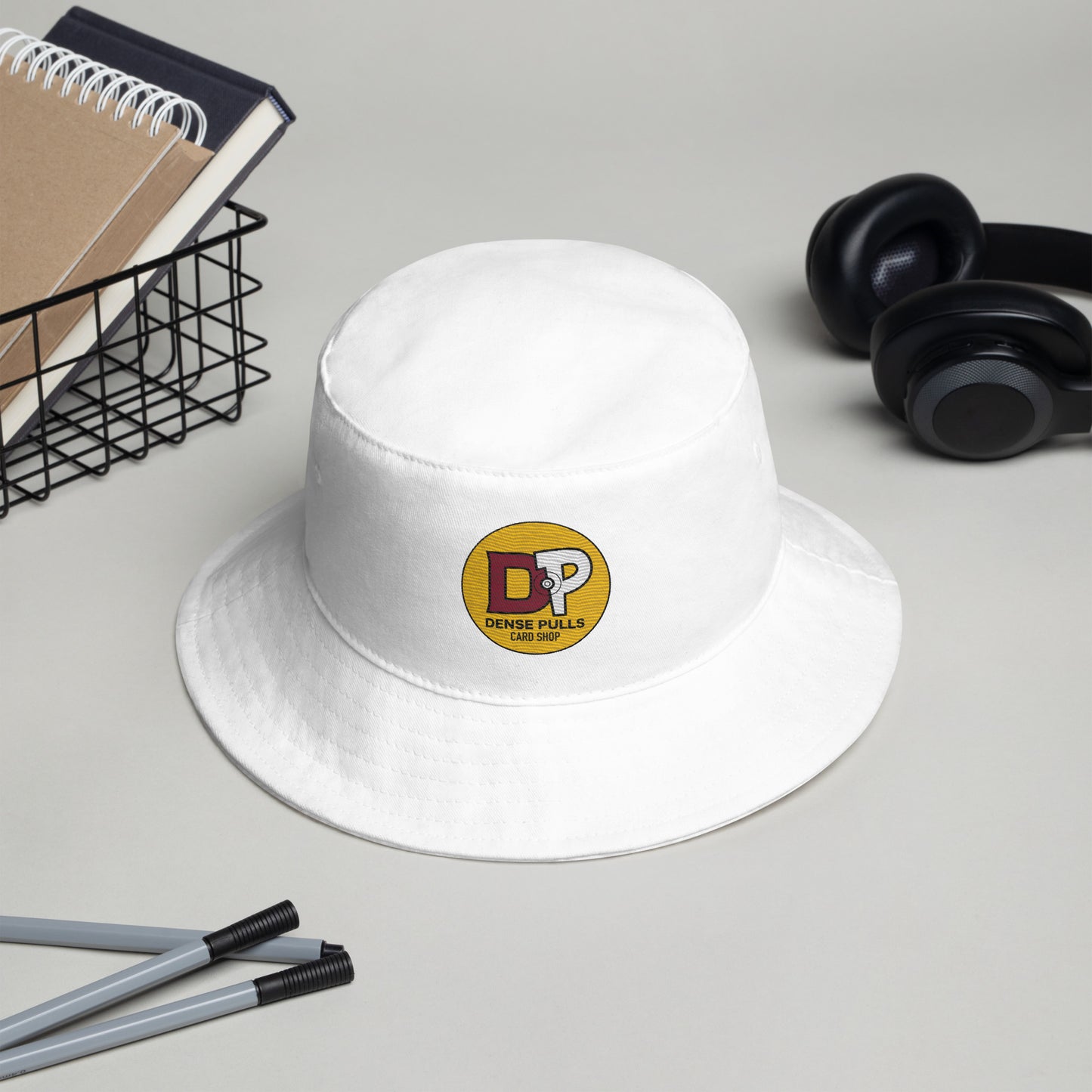 Dense Pulls Logo Bucket Hat