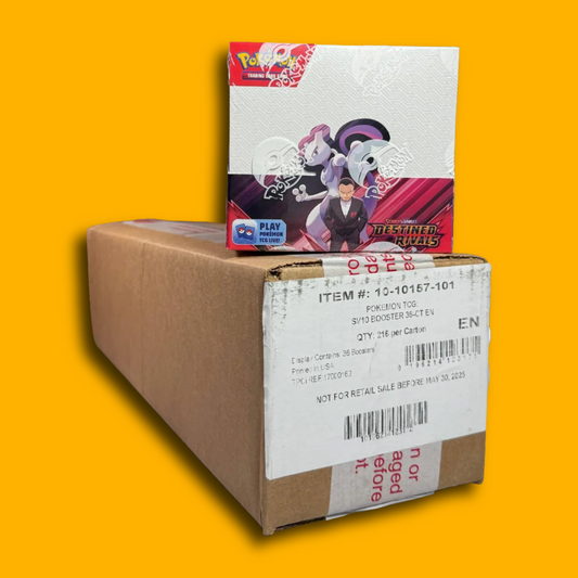 Destined Rivals Booster Box Sealed Case (6 Booster Boxes)